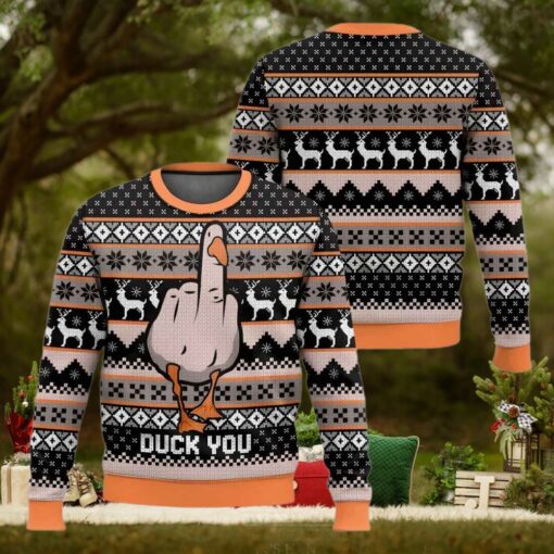 Funny Christmas Ducks You Ugly Christmas Sweater
