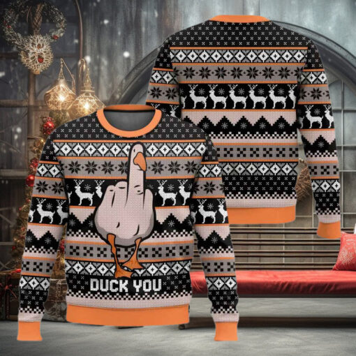 Funny Christmas Ducks You Ugly Christmas Sweater