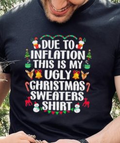 Funny Christmas Due To Inflation This Is My Ugly Toddler Long Sleeve Shirt