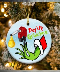 Funny Christmas Ornament Pay Up Grinch