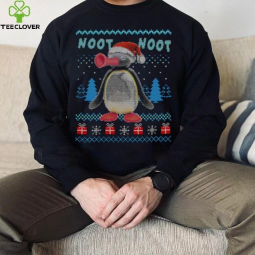 Funny Christmas Pingu Meme Xmas shirt