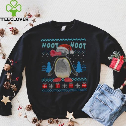 Funny Christmas Pingu Meme Xmas shirt