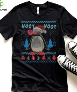 Funny Christmas Pingu Meme Xmas shirt