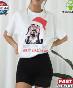 Funny Christmas Snoop Dogg Hoe Hoe Hoe Merry Chrizzlemas T Shirt