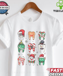 Funny Christmas Teeth Dentist Shirt, Funny Christmas Teeth Sweatshirt