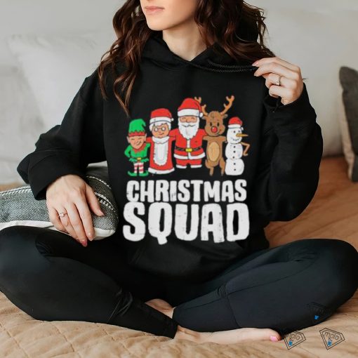 Funny Christmas squad santa elf xmas family kids boys hoodie, sweater, longsleeve, shirt v-neck, t-shirt