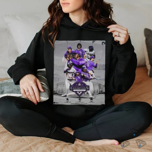 Funny Congrats Kansas State Baseball Champions NCAA Fayetteville Regional And Advances To Super Regionals 2024 Road To Omaha Poster T Shirt