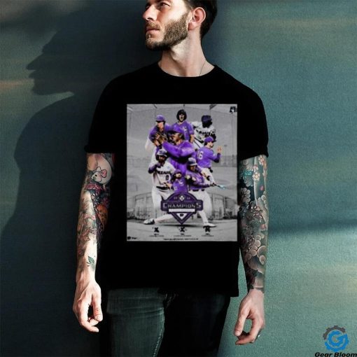 Funny Congrats Kansas State Baseball Champions NCAA Fayetteville Regional And Advances To Super Regionals 2024 Road To Omaha Poster T Shirt