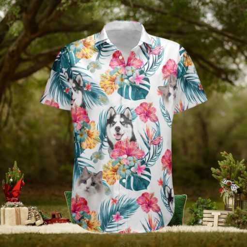 Funny Custom Face For Men, Women   Personalized Photo Hawaiian Shirt