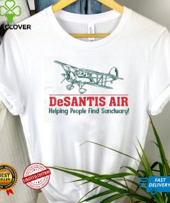 Funny Desantis Air Helping People Find Sanctuary Shirt 2 Funny Desantis Air Helping People Find Sanctuary Shirt