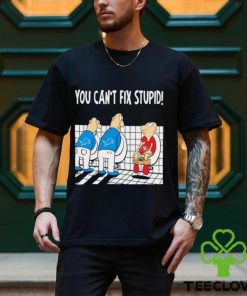 Funny Detroit Lions You Cant Fix Stupid 49ers Football Shirt