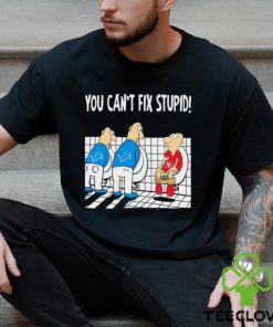 Funny Detroit Lions You Cant Fix Stupid 49ers Football Shirt