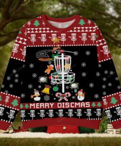 Funny Disc Golf Christmas Ugly Sweater