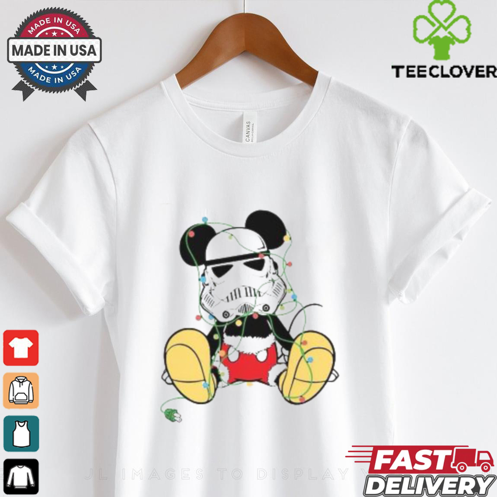 Funny Disney Mickey Stormtrooper Christmas Shirt Funny Disney Mickey Stormtrooper Christmas Shirt