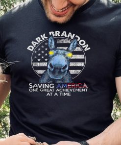 Funny Donkey Dark Brandon Saving America Political Shirt