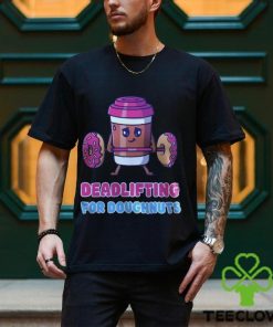 Funny Doughnut Deadlifting T Shirt