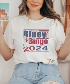 Funny Elect Bluey and Bingo 2024 shirt