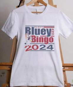 Funny Elect Bluey and Bingo 2024 hoodie, sweater, longsleeve, shirt v-neck, t-shirt