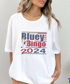 Funny Elect Bluey and Bingo 2024 hoodie, sweater, longsleeve, shirt v-neck, t-shirt