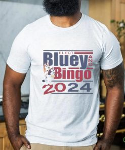 Funny Elect Bluey and Bingo 2024 hoodie, sweater, longsleeve, shirt v-neck, t-shirt