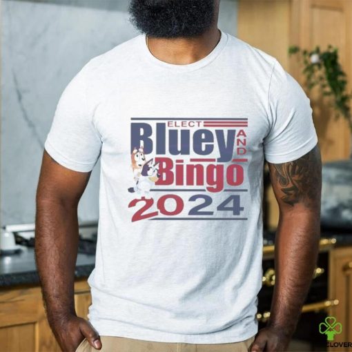 Funny Elect Bluey and Bingo 2024 hoodie, sweater, longsleeve, shirt v-neck, t-shirt