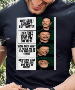Funny Elon Musk Couldn’t Twitter Unisex T Shirt