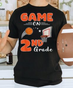 Funny Games On Second Grade Basketball First Day Of School T Shirt