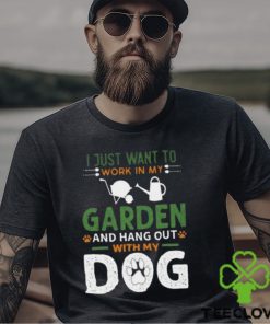 Funny Gardening Dog Lover Gardener Garden Plants Classic T Shirt