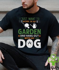 Funny Gardening Dog Lover Gardener Garden Plants Classic T Shirt