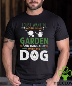 Funny Gardening Dog Lover Gardener Garden Plants Classic T Shirt