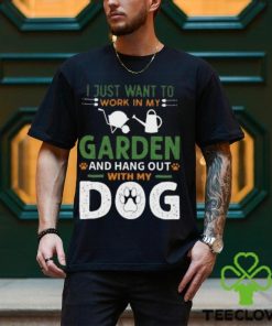 Funny Gardening Dog Lover Gardener Garden Plants Classic T Shirt