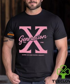 Funny Generation X Raised 80s Shirt