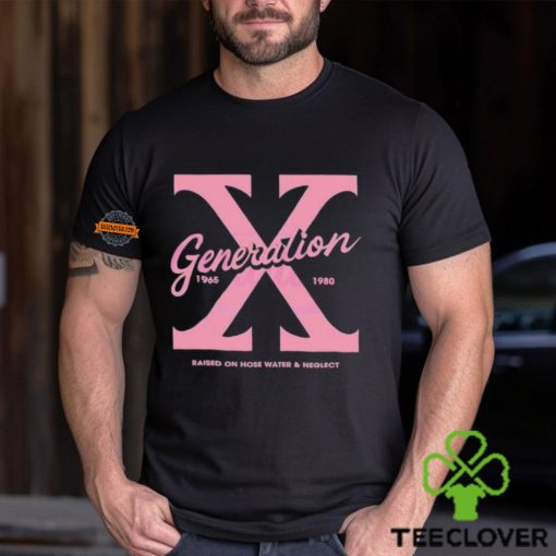 Funny Generation X Raised 80s Shirt