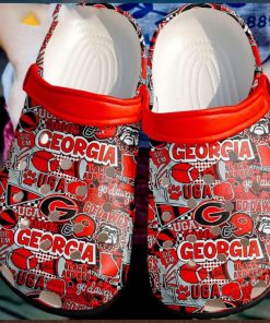 Funny Georgia Bulldogs Football Crocs