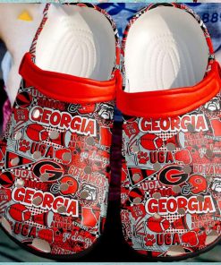 Funny Georgia Bulldogs Football Crocs