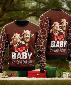 Funny Giraffe Ugly Christmas Sweater AOP All Over Printed Sweater