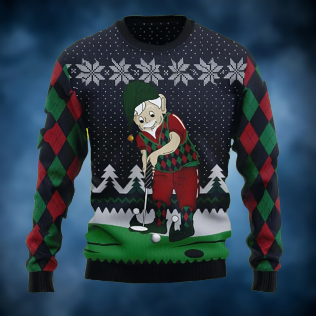 Funny Golf Lover Ugly Christmas Sweater Funny Golf Lover Ugly Christmas Sweater