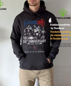 Funny Grateful dead 60th anniversary 1965 2025 thank you for the music shirt
