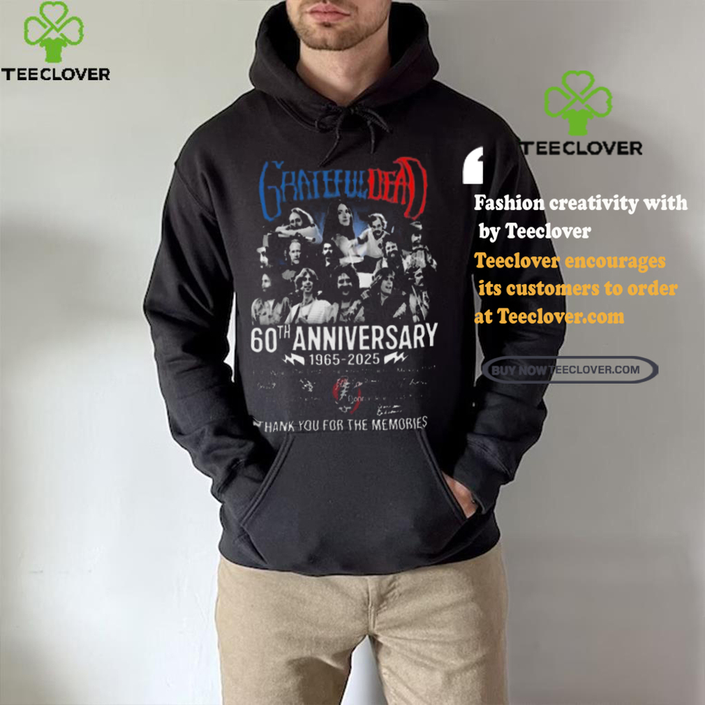 Funny Grateful dead 60th anniversary 1965 2025 thank you for the music shirt Funny Grateful dead 60th anniversary 1965 2025 thank you for the music shirt