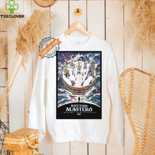 Funny Grateful dead’s mickey hart espn film rhythm masters poster hoodie, sweater, longsleeve, shirt v-neck, t-shirt