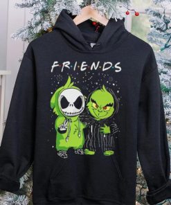 Funny Grinch Christmas T hoodie, sweater, longsleeve, shirt v-neck, t-shirt Grinch And Jack Skellington Christmas