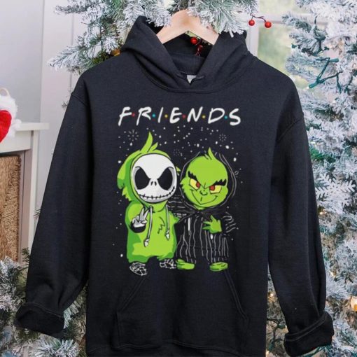 Funny Grinch Christmas T hoodie, sweater, longsleeve, shirt v-neck, t-shirt Grinch And Jack Skellington Christmas