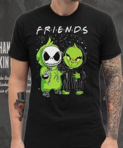 Funny Grinch Christmas T hoodie, sweater, longsleeve, shirt v-neck, t-shirt Grinch And Jack Skellington Christmas