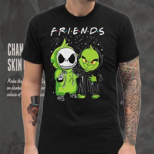 Funny Grinch Christmas T hoodie, sweater, longsleeve, shirt v-neck, t-shirt Grinch And Jack Skellington Christmas