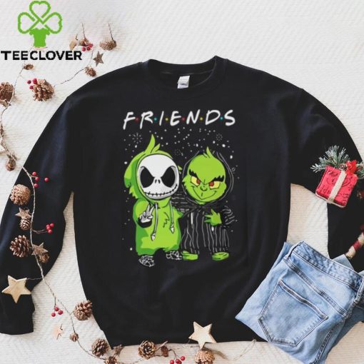 Funny Grinch Christmas T hoodie, sweater, longsleeve, shirt v-neck, t-shirt Grinch And Jack Skellington Christmas