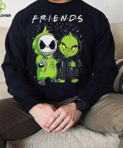 Funny Grinch Christmas T hoodie, sweater, longsleeve, shirt v-neck, t-shirt Grinch And Jack Skellington Christmas