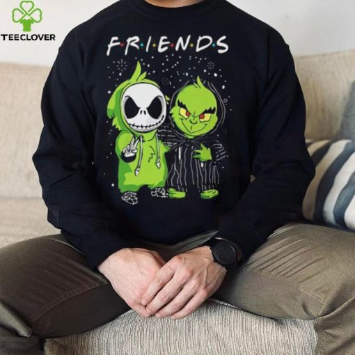 Funny Grinch Christmas T hoodie, sweater, longsleeve, shirt v-neck, t-shirt Grinch And Jack Skellington Christmas