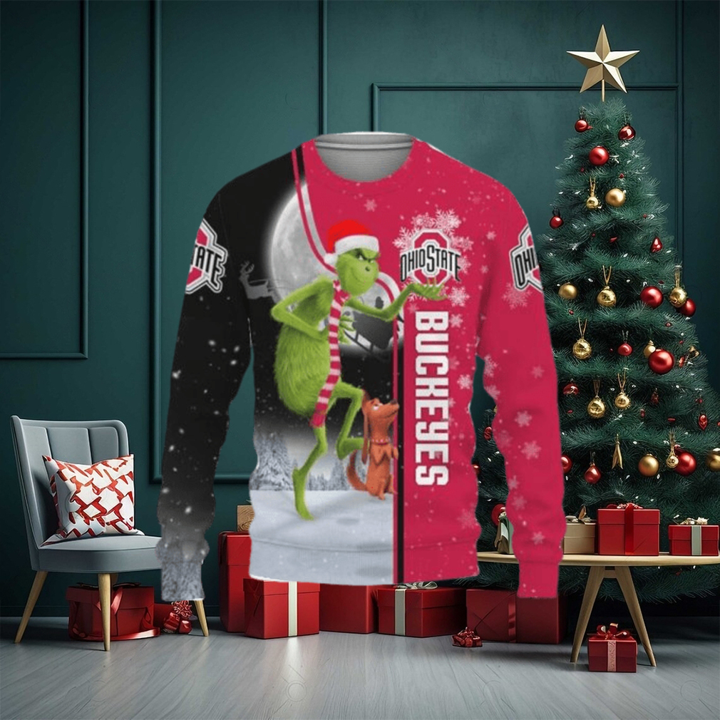 San Francisco 49ers NFL Grinch Christmas Tree 3D Hoodie Pullover Prints -  Freedomdesign