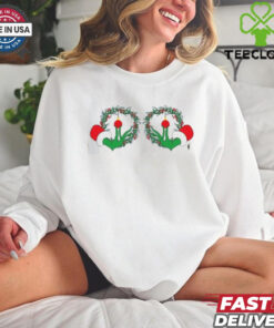 Funny Grinch Hands Sarcastic Christmas Gifts Shirt