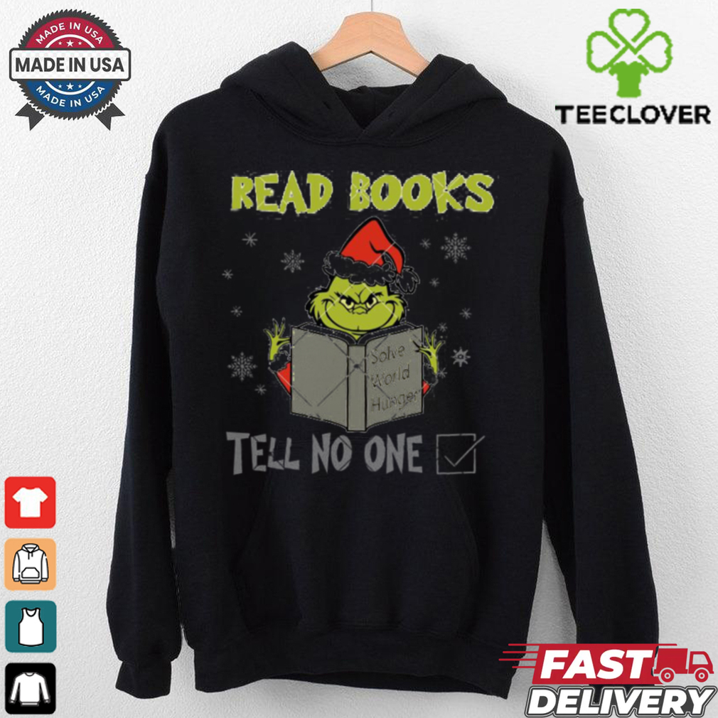 Funny Grinch Read Books Christmas shirt Funny Grinch Read Books Christmas shirt